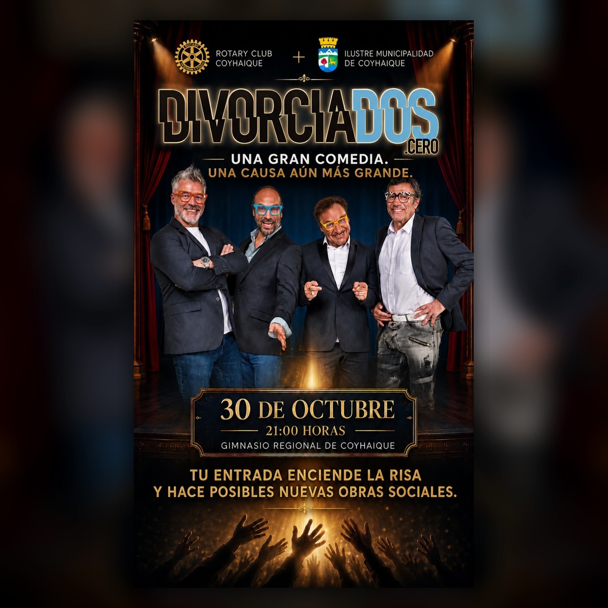 Divorciados .Cero — función solidaria en Coyhaique – Gimn…